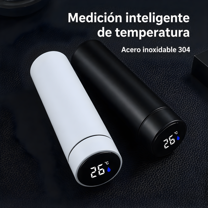 Termo Inteligente con Pantalla LED